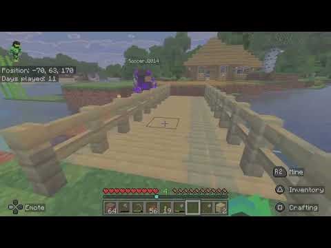 building a shed in minecraft