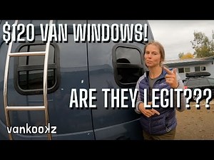 Installing Windows in a Van Conversion | What is the Best Budget Van WIndow?