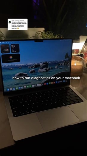 HOW TO RUN DIAGNOSTICS ON MACBOOK #shorts #macbook #techtips