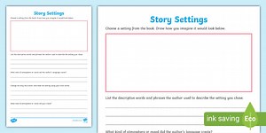 Year 3/4 Descriptive Language and Story Setting Atmosphere Activity