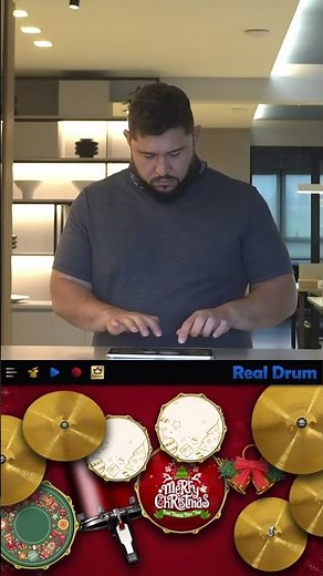 The new Xmas special kit will be available.🎄 #realdrum #marrychristmas #natal #feliznatal