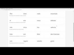VHL Central Spanish Adelante 1 Leccion 2 9 Pronunciacion Las Vocales