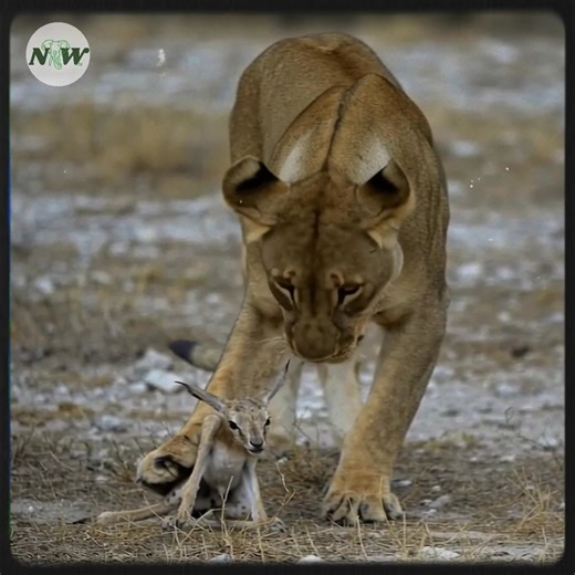 Heartwarming Bond: Lioness Nurtures Springbok Calf—[Full story in cᴑmments]👇 | Adorable Things
