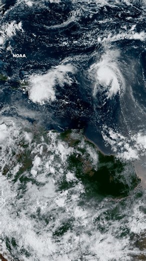 Interacting storms could result in US landfall