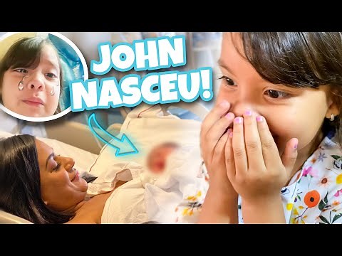 NASCIMENTO DO JOHN * muito emocionante !!! *