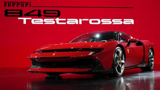 Ferrari 849 Testarossa is a mix of retro design, modern tech and V8 power | Rediff-TV | Rediff.com