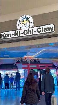 Check out this AWESOME Claw Arcade in Broomfield CO #shorts #konnichiclaw #broomfieldco