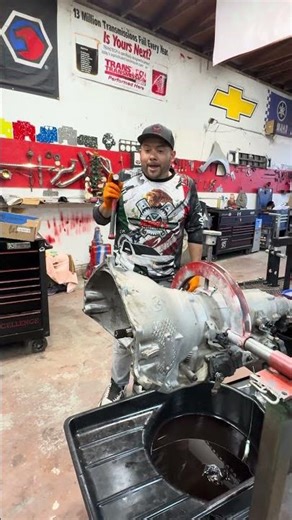 This is what a transmission looks like on the repair bench. #amazing #automobile