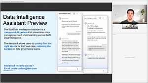 Meet the Data Intelligence Assistant: Smarter Asset Search & Insights in IBM Knowledge Catalog