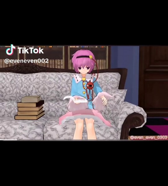 さとり様の何気ないおなら！MMDアニメーション