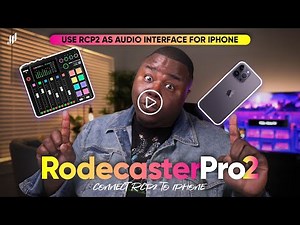 How To Connect the Rodecaster Pro 2 to an iPhone