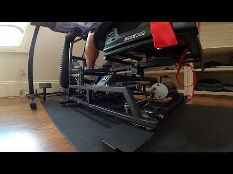 Racing Sim Build: DOF Reality H3 gears in motion!