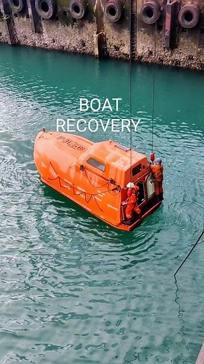 28K views · 72 reactions | Recovering a Freefall Lifeboat. Regular...
