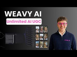 Weavy Tutorial: Creating UNLIMITED AI UGC (with one workflow)