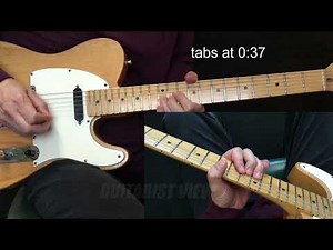 China Grove - Doobie Brothers - Guitar Solo Cover & Lesson