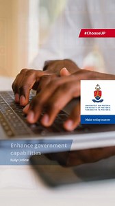 47 reactions | Shape public sector reform. See if you qualify to study advanced management and leadership online with UP. | University of Pretoria | Facebook