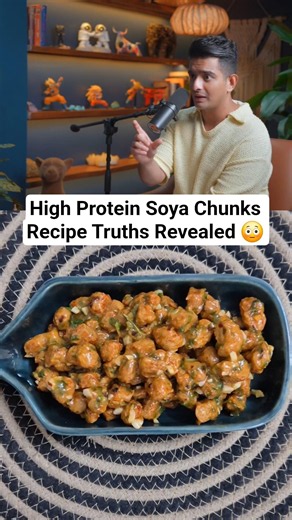 Soya Chunks Recipe Truths and Facts Revealed #shorts #soyabean #highprotein