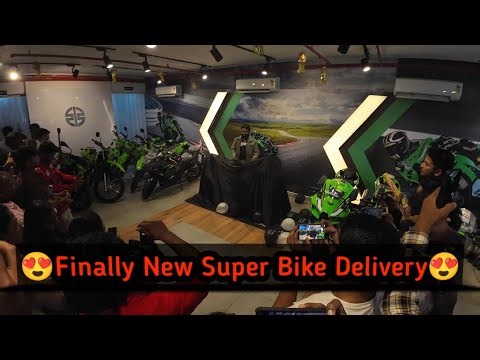 🏍️ Finally New Super Bike Delivery | 💚 Zx10r | New Family Member Add | Congratulation 🎉