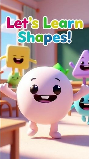 Shapes Song for Kids 🎵 | Circle Triangle Rectangle Fun!