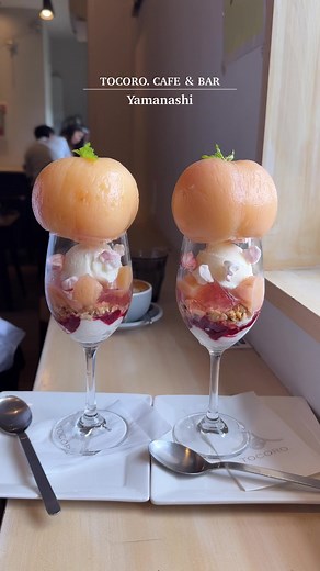 山梨県の桃スイーツとカフェ巡り