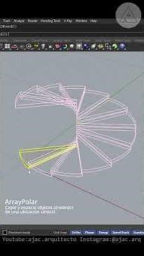 Comandos de matriz (Array) y similares #2 - Rhino 8