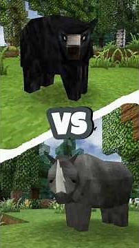 Bear vs Rhinoceros 🤯 | Survivalcraft 2 #survivalcraft #gameplay