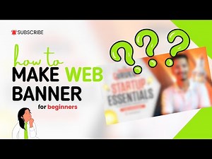 How to make website banner or hording | full tutorial