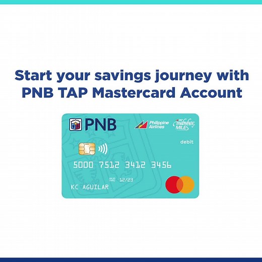 Madali mo nang maaabot ang savings goal mo with PNB TAP Mastercard Account. ✅ No initial balance requirement ✅ ZERO maintaining balance Go to the nearest PNB branch to apply. #SandalanMo | PNB - Philippine National Bank