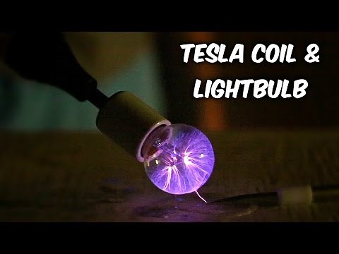 How to Make Plasma Ball Out Of Light Bulb
