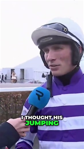 Horse Racing Triumph: Brilliant Jumpers Dominate Race! #shorts
