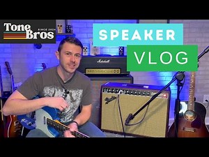 My Journey of Sound Vlog: Upgrading the Speaker in my Fender Deluxe Reverb Reissue