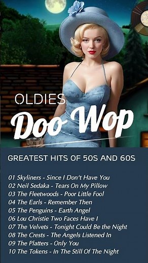 Golden Doo-Wop Classics 📀 50s and 60s Music Hits #doowop #50smusic #60smusic