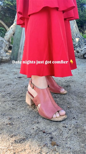 Our all new Swinton will keep you comfortable and sophisticated for date nights, meetings, and more! #comfyheels #datenightoutfit #sandalheels | Born Shoes