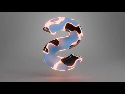 26. Text Shell Erosion Looping Animation