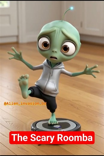 This Earth Pet is Very Aggressive! 👽🧹 #Shorts