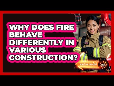 Why Does Fire Behave Differently In Various Construction? - Inside the Firehouse