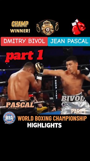 Dmitry Bivol vs Jean Pascal: World Boxing Championship