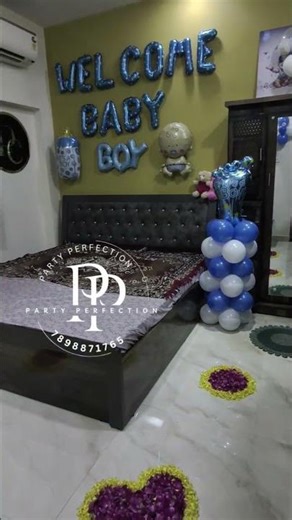baby welcome decoration | balloon decoration ideas | #balloon #balloondecoration #diy #balloonart
