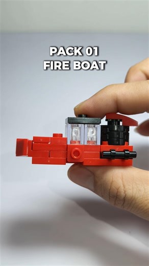 Fire Rescue LEGO – Pack 01 | Fire Boat ASMR 🚤