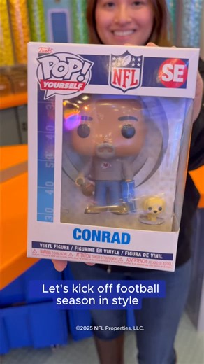 Funko on Instagram: "Game on! 🏈 It's time to show off your @NFL team spirit like a true MVP.⁣ Whether you’re repping your favorite squad on game day or just here for the tailgate vibes, you can customize your own #POPYourself figure with official #NFL tops and accessories.⁣ ⁣ Get ready to score some major fan points! 🏟️ https://bit.ly/4pCiENT"