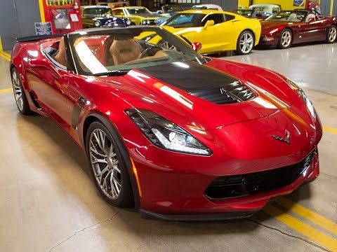 SOLD 2015 Crystal Red Corvette ZO6 Convertible for sale by Corvette Mike