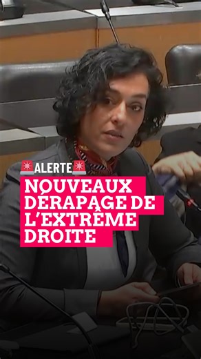 🚨 ALERTE 🚨 Nouveau dérapage de l’extrême droite dans la commission d’enquête sur l’audiovisuel public. Le député Charles Alloncle attaque l’avocate, engagée contre les crimes d’État en Iran, Chirinne Ardakani, la qualifiant de « porte-parole des mollahs ». Ayda Hadizadeh le recadre avec un rappel au règlement. | Parti Socialiste