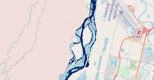 Deep learning models track river extents at sub-meter resolutions