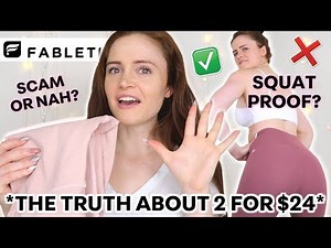THE TRUTH ABOUT FABLETICS 2 FOR $24 LEGGINGS...these better not be see through
