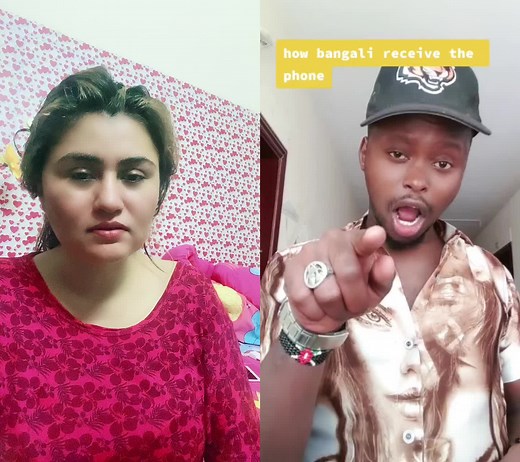 ‏#duet with @africandaju 😯😊🙂