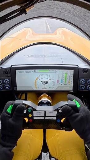 Driving a world land speed record car