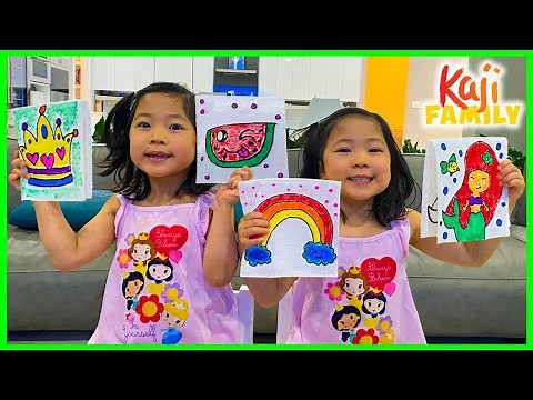 Paper Towel Magic Trick Easy DIY Science Experiments for kids with Emma and Kate!