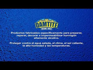 Damtite Project Summary Prepare, Repair & Waterproof Concrete Houses (Spanish)
