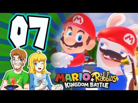 Mario Rabbids Challenge Walkthrough Part 7 Chomp Alley (HARD) World 2