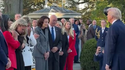 Rare glimpse of Charlie Kirk's parents during somber moment